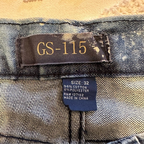 GS-115 Shredded Jeans 32 - Picture 4 of 5
